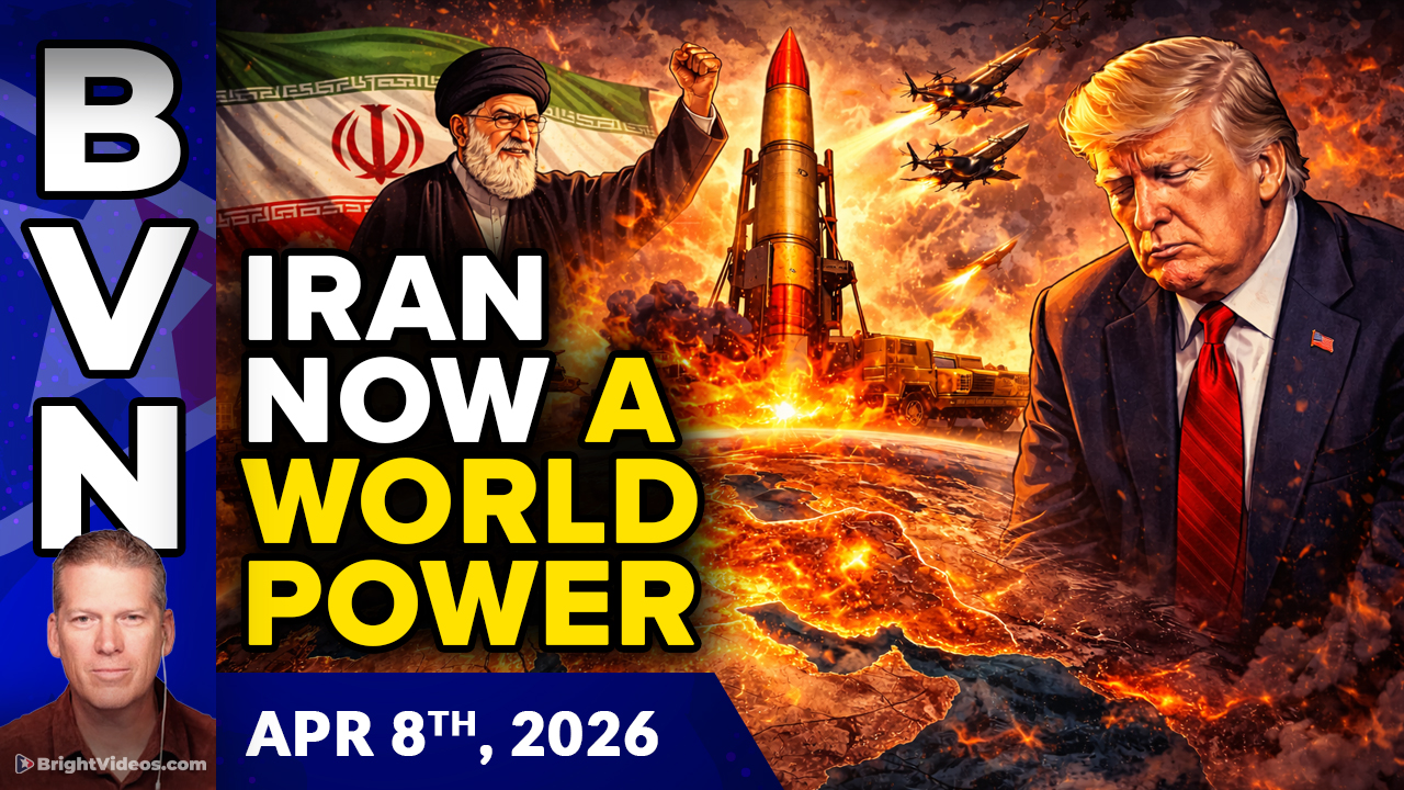 Bright Videos News, Apr 8, 2026 - Trump's TOTAL SURRENDER Makes Iran a World Power