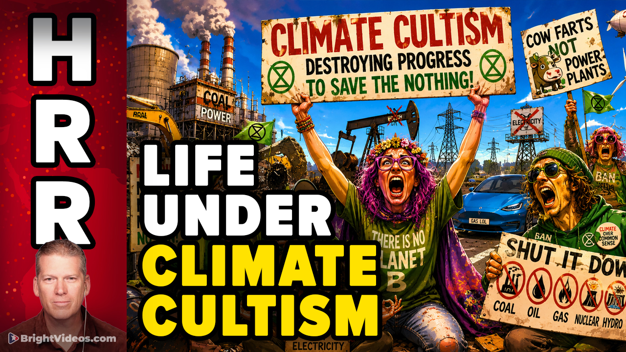 Our Current Energy Crisis Foreshadows Life Under CLIMATE CULTISM
