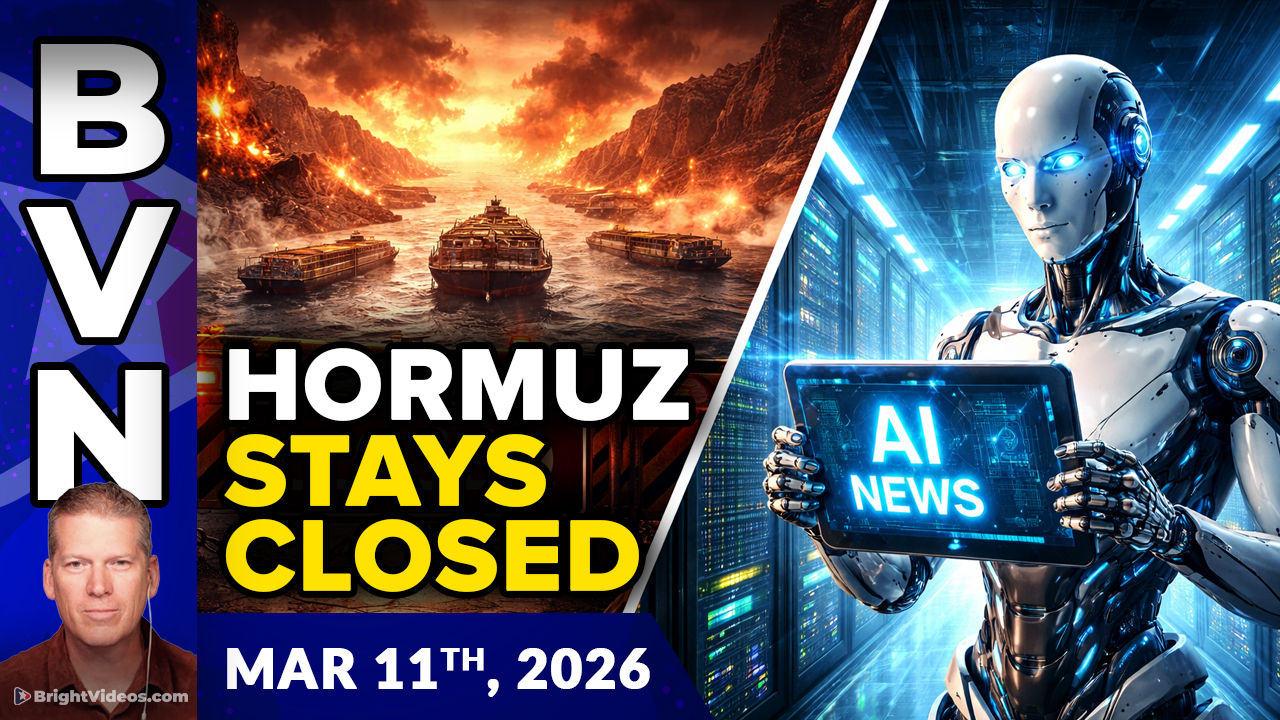 Bright Videos News, Mar 11, 2026 – Hormuz Isn’t Open Until IRAN Says Its Open (plus AI breakthrough news)

