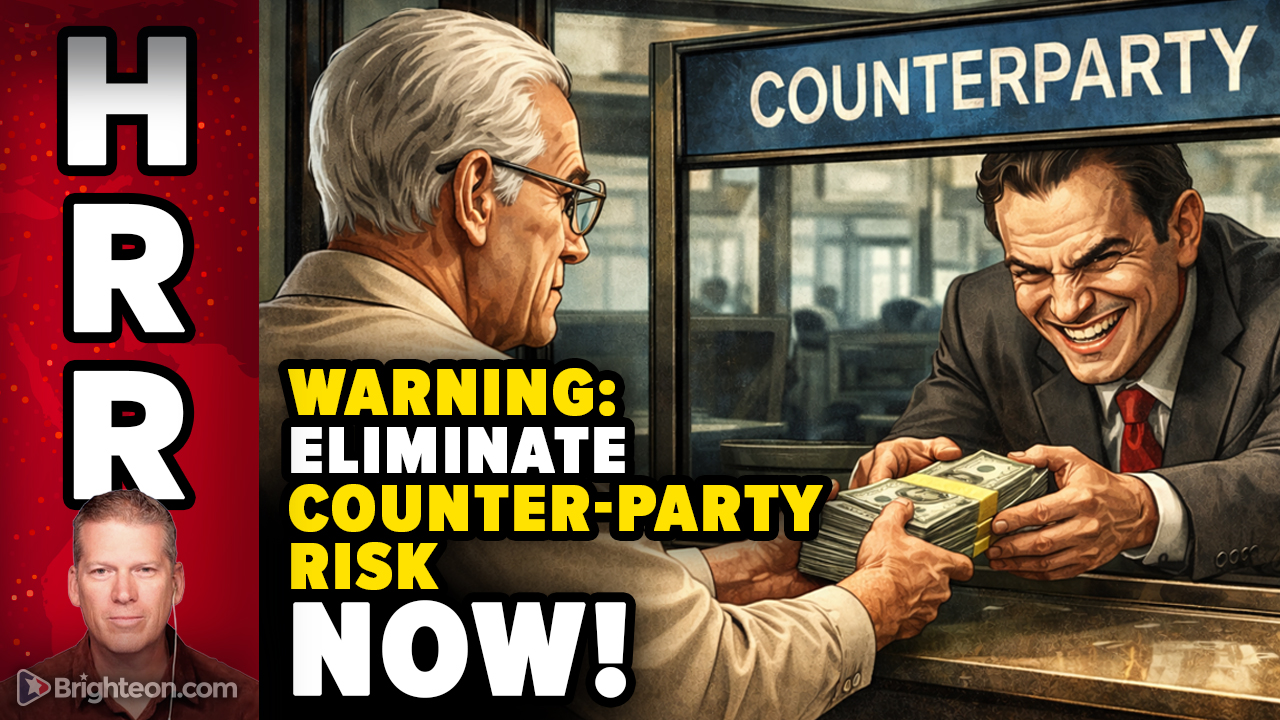 URGENT WARNING: Eliminate Counter-Party Risk or Lose Everything