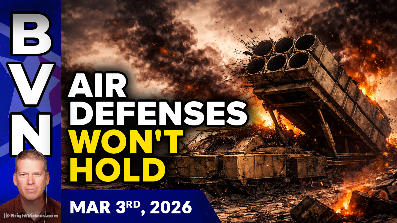 Bright Videos News, Mar 3, 2026 - U.S. Military Facing CRITICAL Shortage of Air Defense Munitions