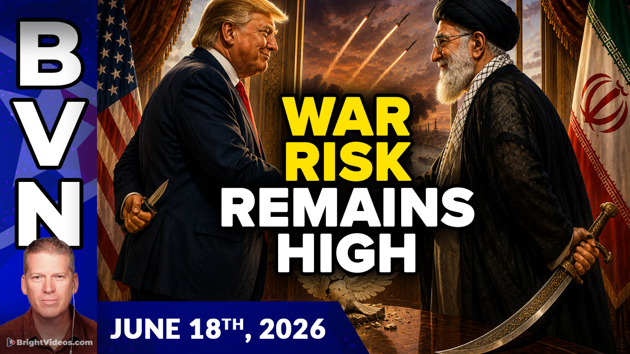 Bright Videos News, June 18, 2026 - Will Peace Last? War Risk Remains High + Tom Renz Warns of Corruption and Collapse
