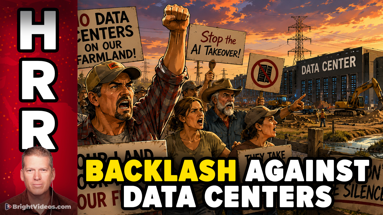 Backlash Against Data Centers is Exploding as Humans Recognize the REAL Agenda

