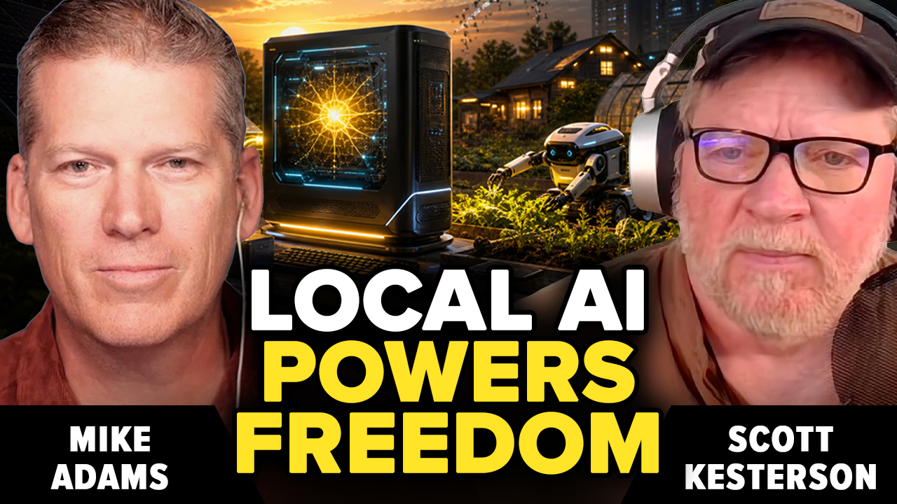 Mike Adams Joins Scott Kesterson to Discuss Local AI, Decentralized Intelligence and Human Freedom