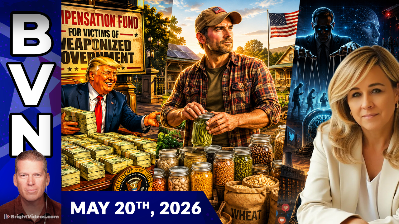 Bright Videos News, May 20, 2026 - How to Eat Healthy During Famine, Grow Your Medicine and Survive Technocracy