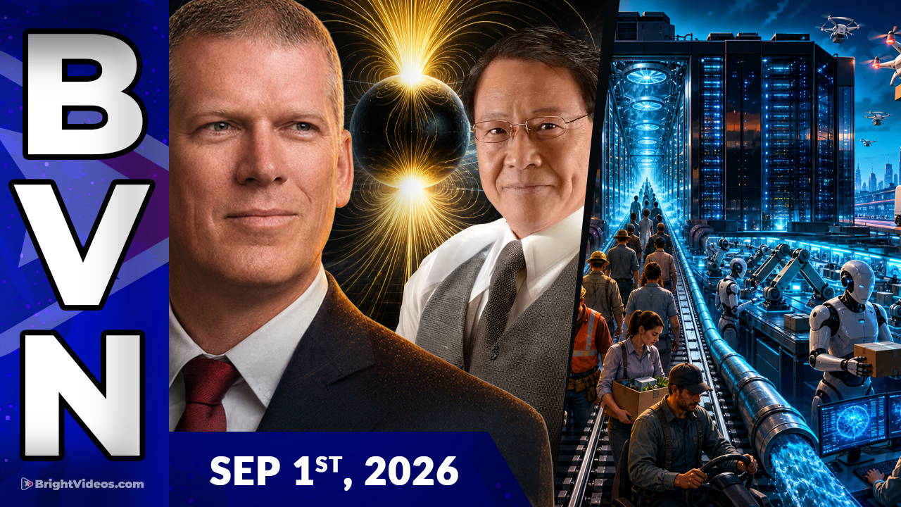 Bright Videos News, Sep 1, 2026 - AI Data Centers Are Training Replacements For Humanity + New Physics Theory of Everything With Dr. Yu (DTV)