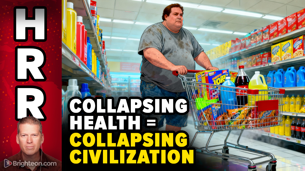 Collapsing HEALTH Means the Collapse of Western Civilization