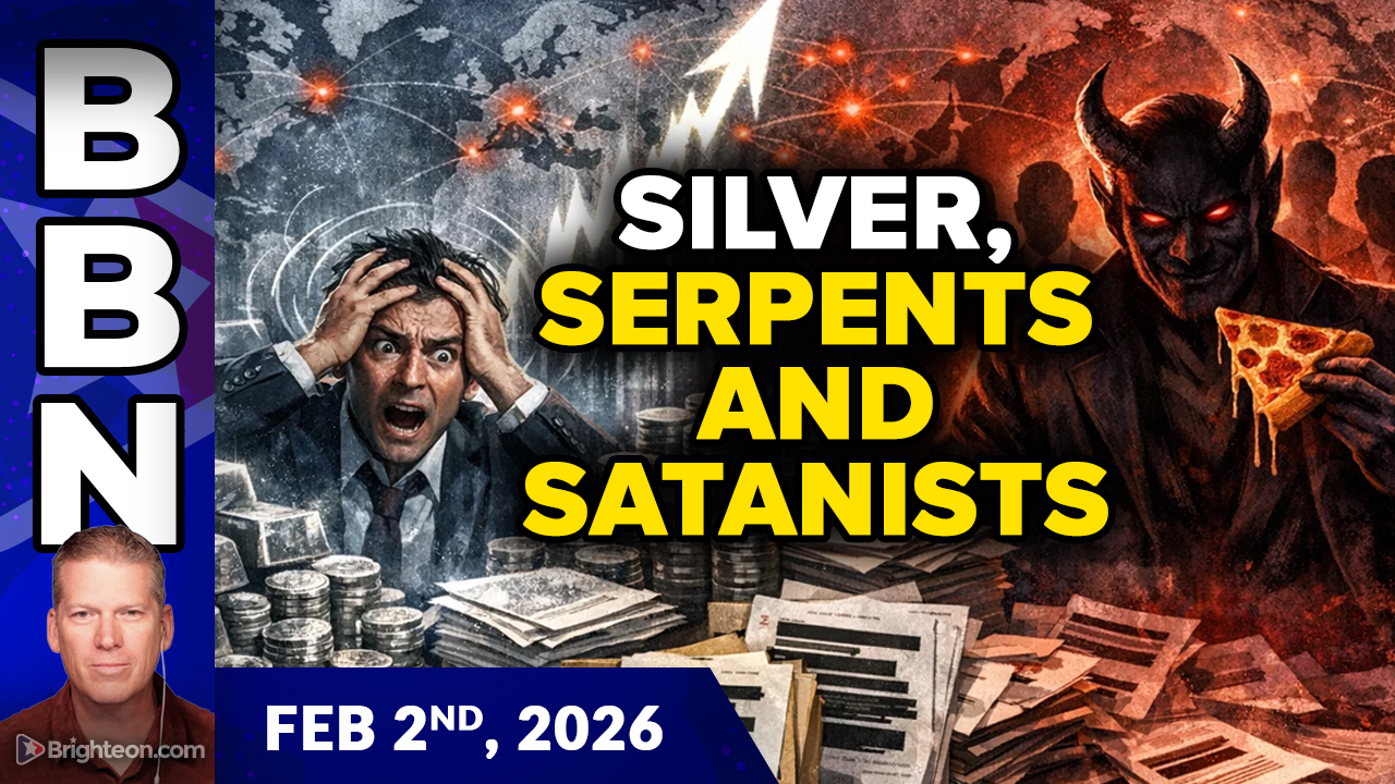 Brighteon Broadcast News, Feb 2, 2026 – Silver Psychological Warfare and America’s Pedophile Satanists