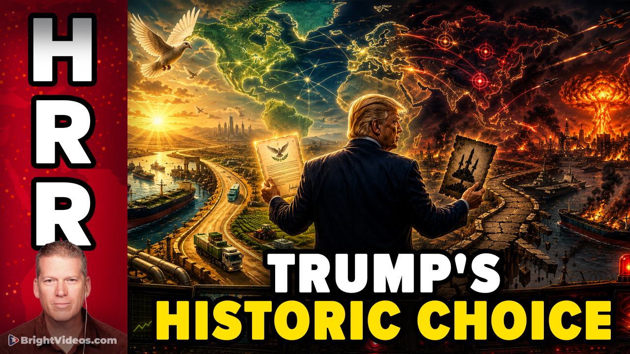 Trump's Historic Choice: Humanity Either Has a Future, or a Collapse
