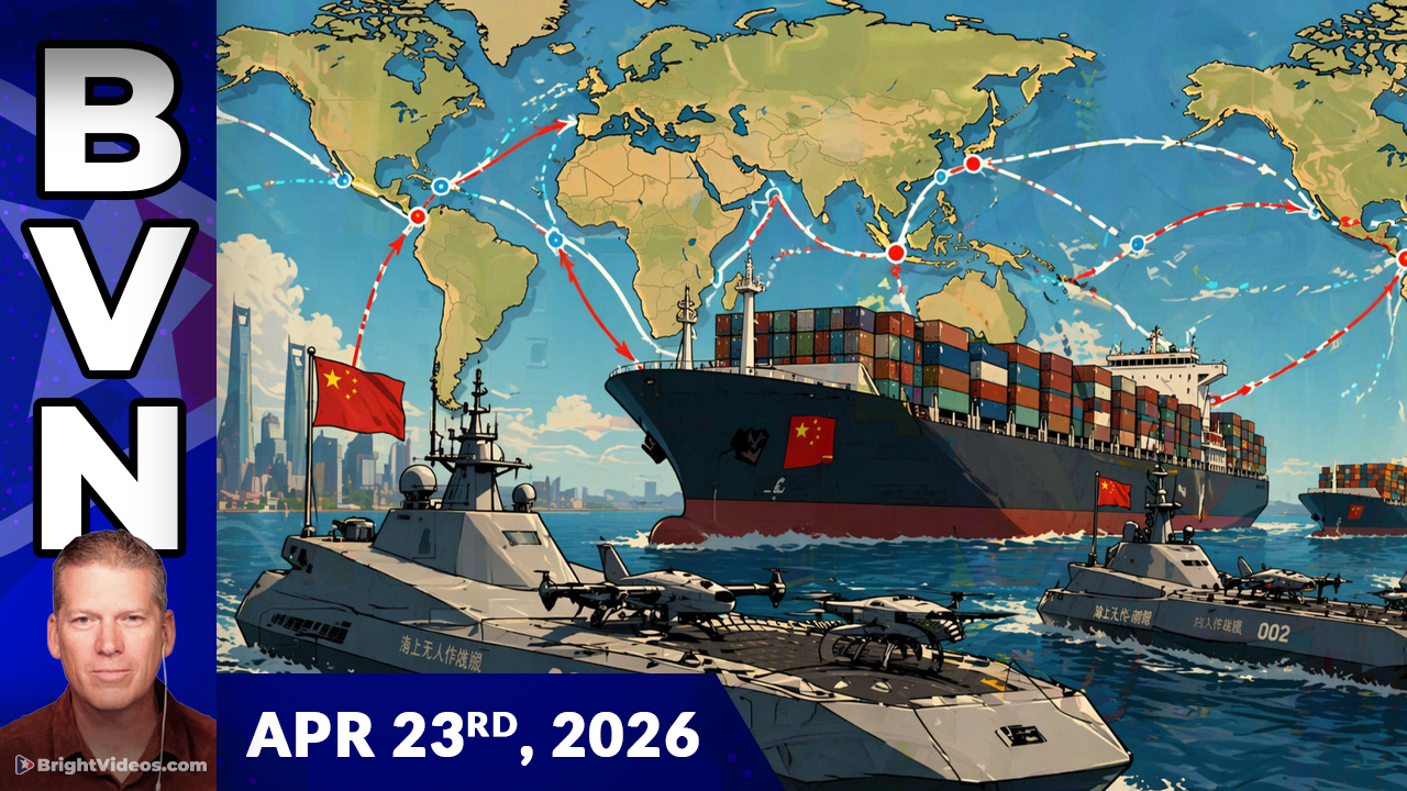 Bright Videos News, Apr 23, 2026 - China Recalibrating Sea Route Security in Light of Shocking U.S. Navy Piracy + Interview with Eric Yeung
