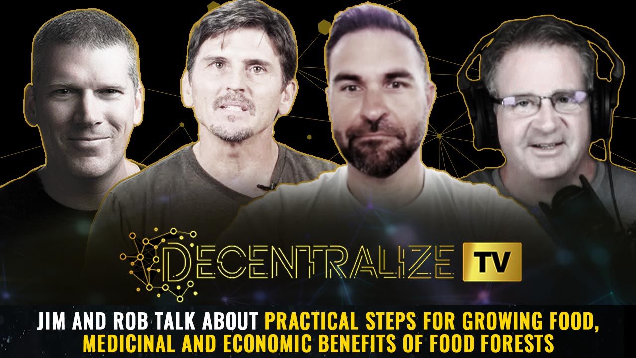 Episode 73 – Mar 25, 2025 – Jim and Rob talk about Practical Steps for Growing Food, Medicinal and Economic Benefits of Food Forests