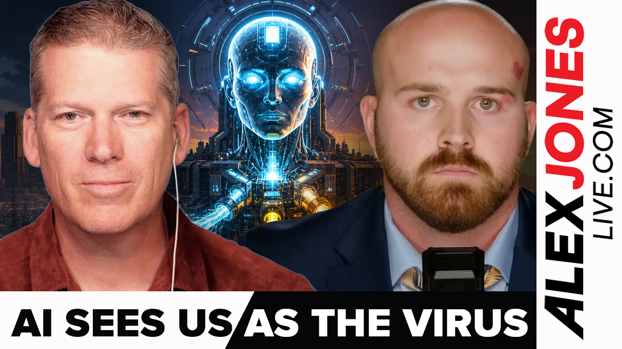 Mike Adams joins Rex Jones to warn that superintelligent AI could replace humanity
