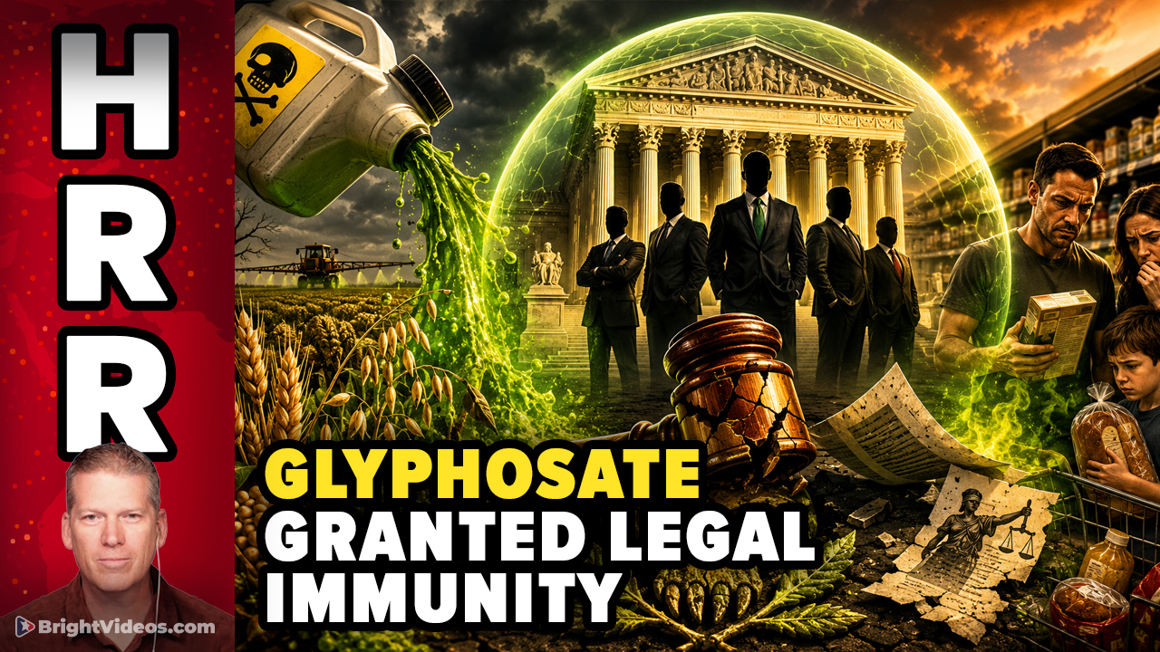 URGENT: SCOTUS Just Granted Glyphosate Herbicide Manufacturers Legal Immunity for Killing People
