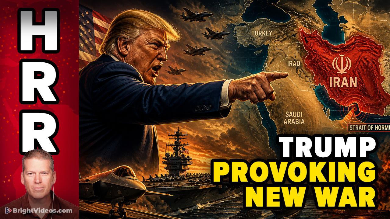 Trump to PROVOKE NEW WAR with Iran via Naval Escort Dare
