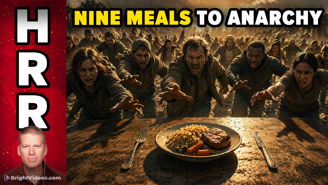 NINE MEALS Away From Anarchy... A Preview of the Coming Collapse
