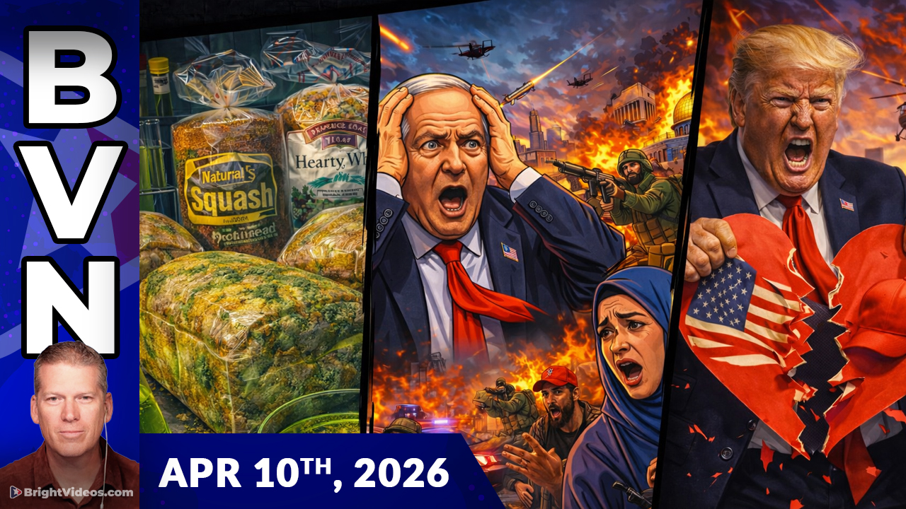 Bright Videos News, Apr 10, 2026 - Trump Attacks MAGA, New Glyphosate Lab Tests in Bread, Interview with Scott Ritter
