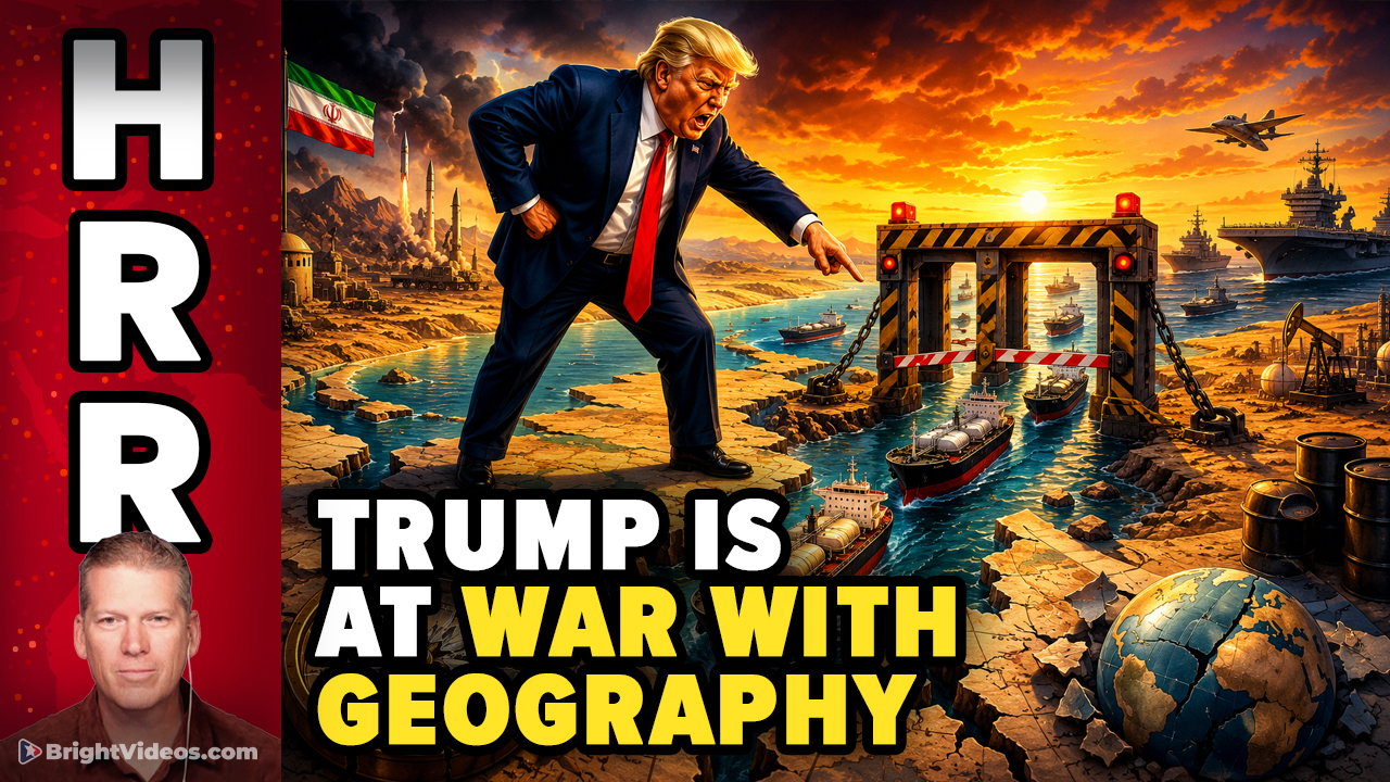 Trump Appoints Himself 'Guardian' of the Strait as America Declares War on Geography
