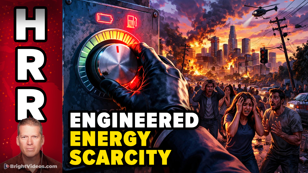 The REAL Agenda is Engineered Energy Scarcity as a Means of Total Control
