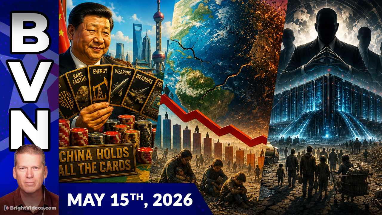 Bright Videos News, May 15, 2026 - Beyond Depopulation, Data Center Threats Accelerate, Trump vs. China
