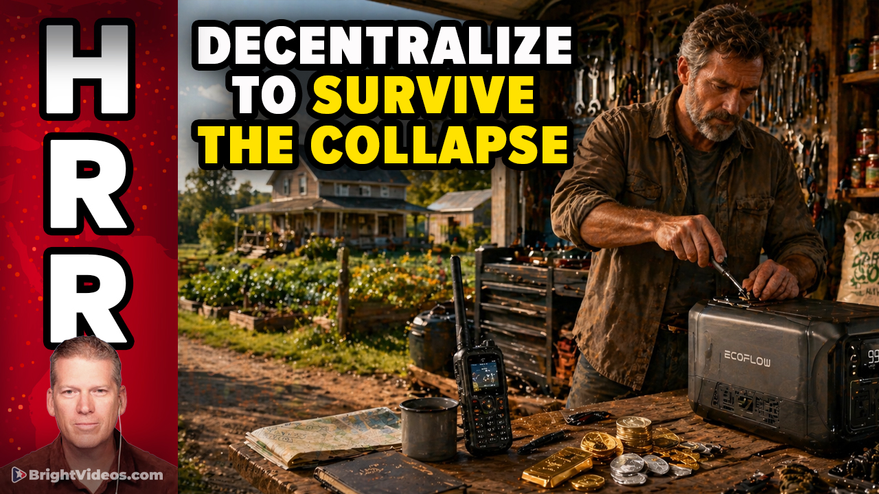 Local Redundancy and Decentralization are Keys to Surviving the Inbound Global Economic Collapse
