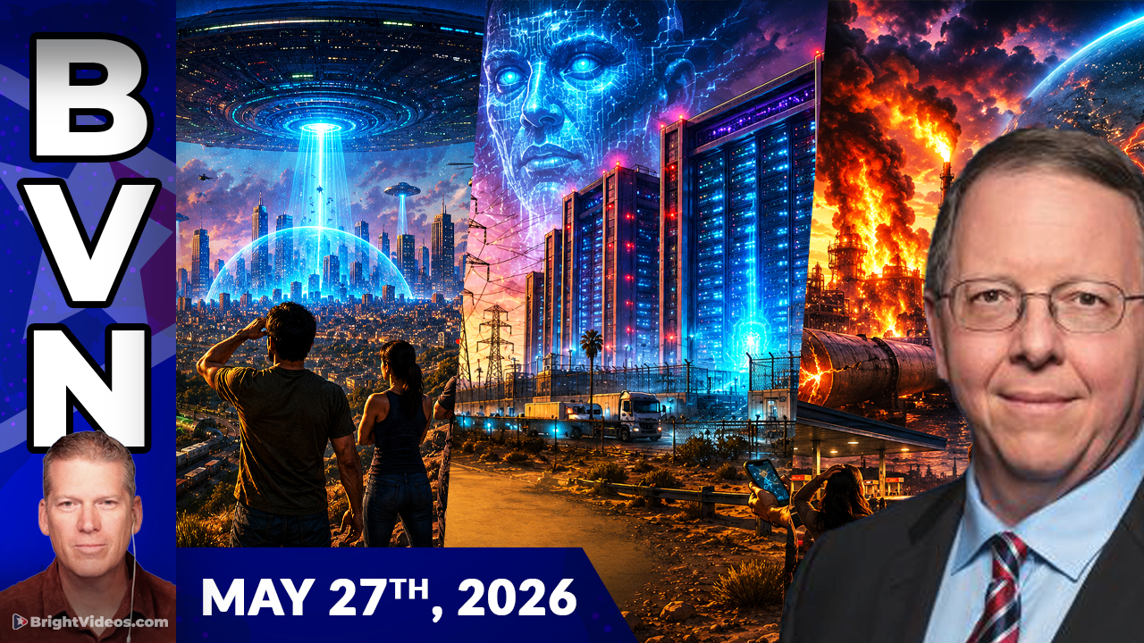 Bright Videos News, May 27, 2026 - Global Energy Crisis with Prof. Pape, Data Center MYSTERY Agendas and Resource Extraction from Planet Earth