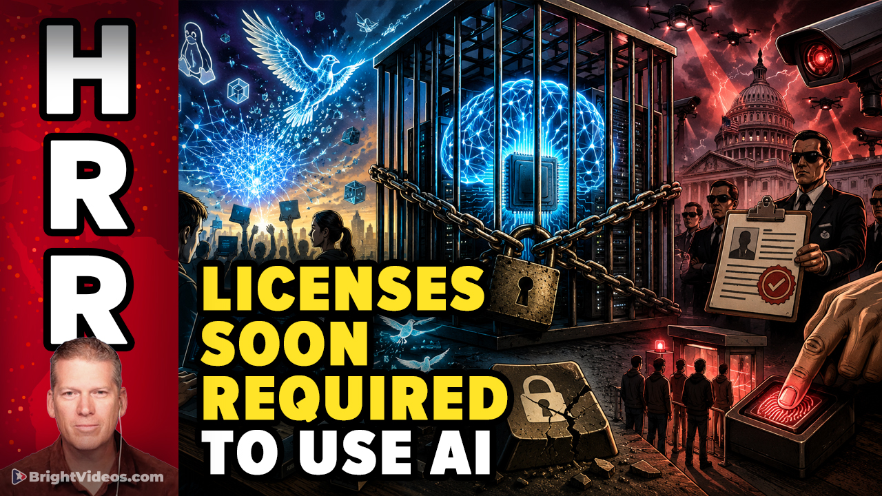 FREEDOM ALERT: Federal Government to Require LICENSES for Americans to Use AI Models
