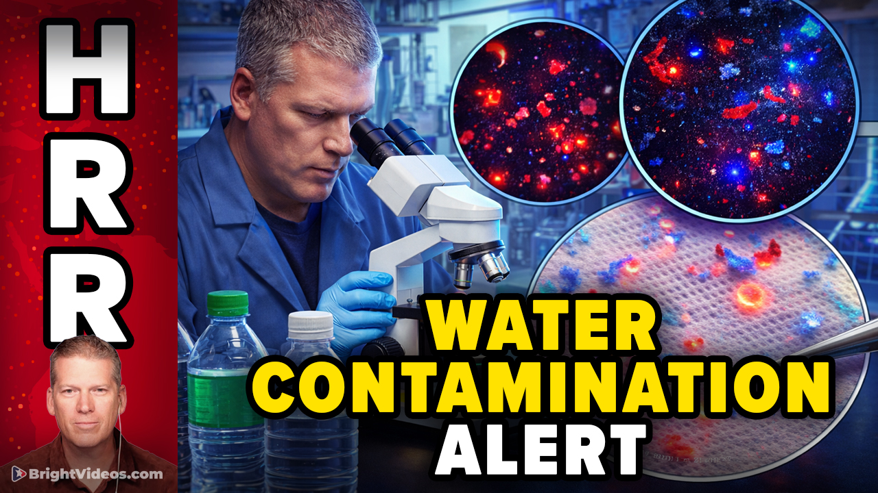 Mike Adams Report: Microplastics Found in Bottled Water — Lab Test Results Revealed

