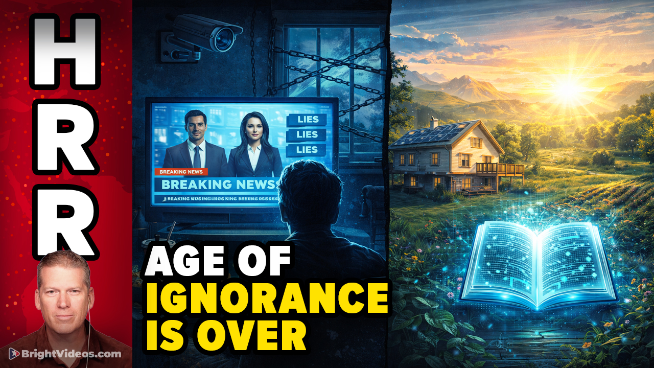 The Age of Ignorance is OVER ... But You Must CHOOSE a Path of Knowledge
