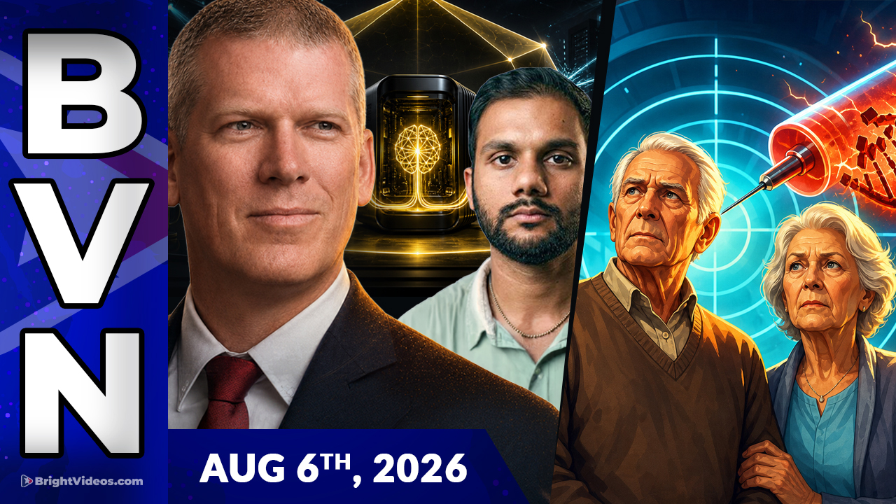 Bright Videos News, Aug 6, 2026 - The Genetic Assault On Your Cells + Tech Privacy and Local AI with Hakeem From Above Phone

