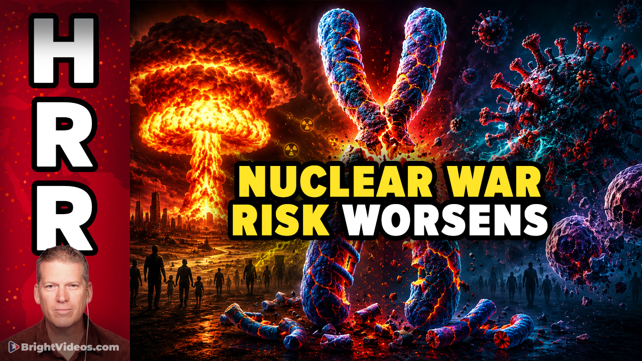 Nuclear War Fallout + Vaccine Spike Protein = Chromosomal Destruction and Depopulation
