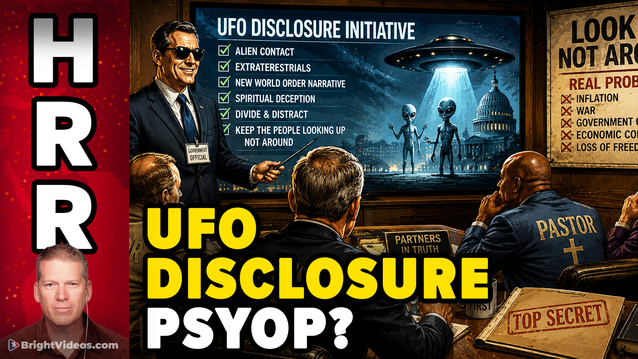 Christian Pastors Being Briefed on Government-Run UFO DISCLOSURE Agenda

