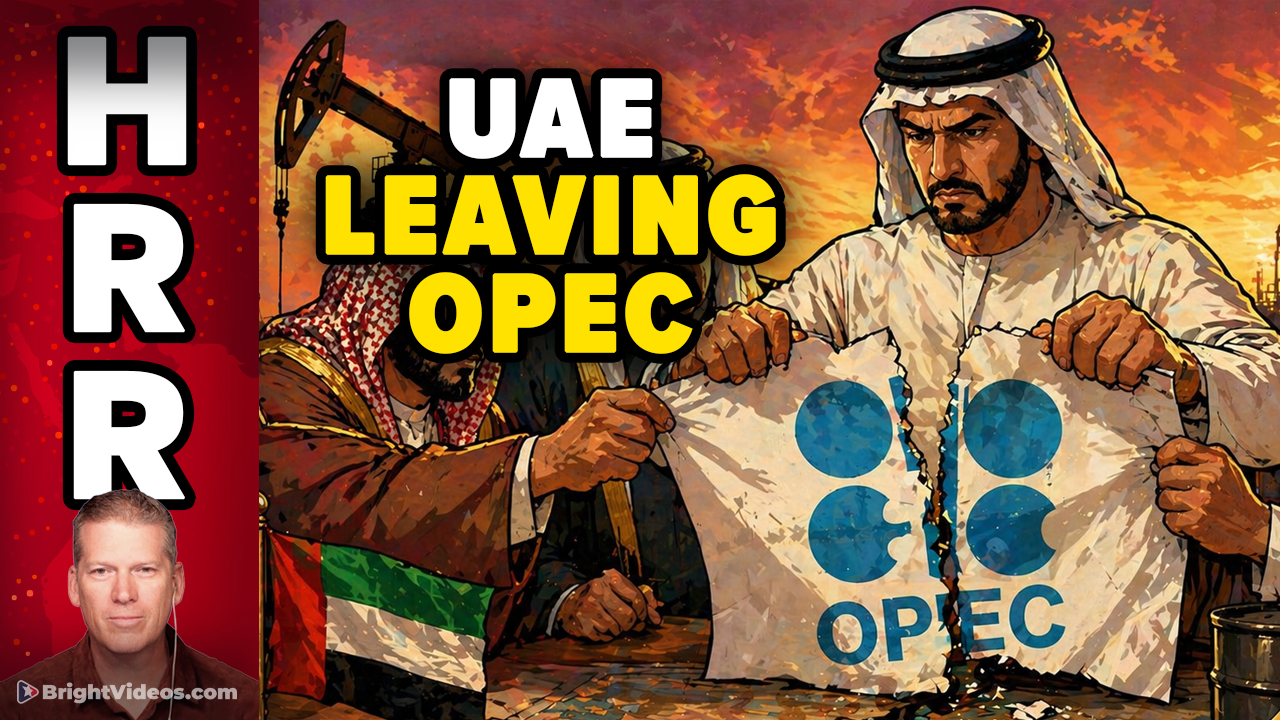 Oil Pricing Cartel FRACTURED as UAE to Leave OPEC

