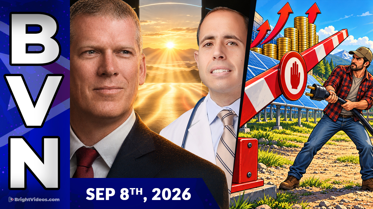Bright Videos News, Sep 8, 2026 - New Trump Tariffs on SOLAR PANELS Make Off-Grid Living Difficult and Expensive + Interview On LIGHT as Medicine