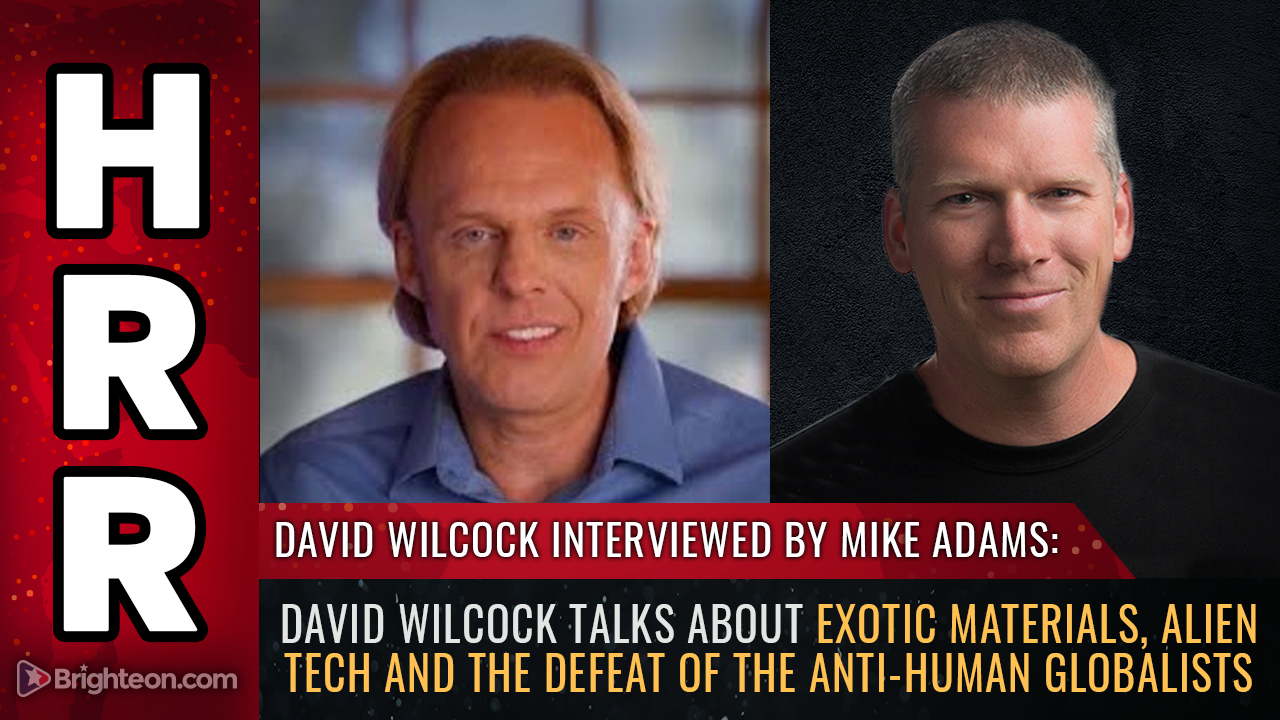 David Wilcock talks about exotic materials, alien tech and the defeat of the anti-human globalists
