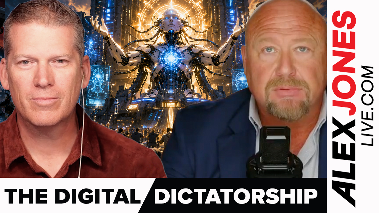 Mike Adams Joins Alex Jones to Discuss the AI Race, Data Centers and the Rise of Technocratic Control

