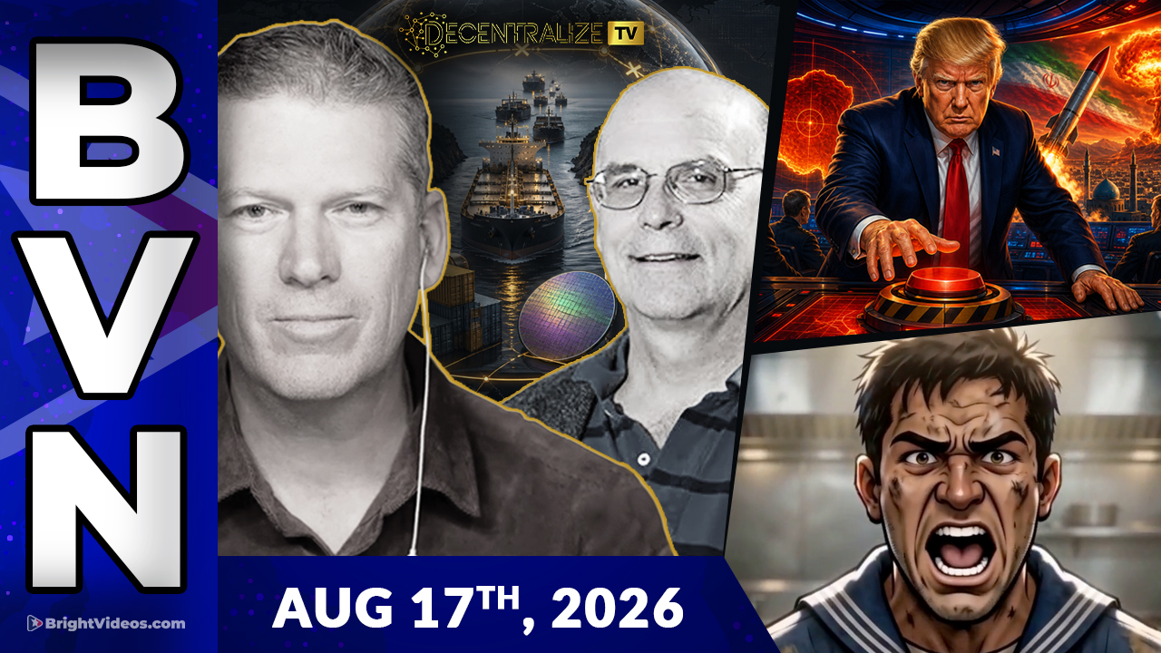 Bright Videos News, Aug 17, 2026 - Stunning New AI Music Video, White House Talks NUKING Iran, Interview with Dave Collum