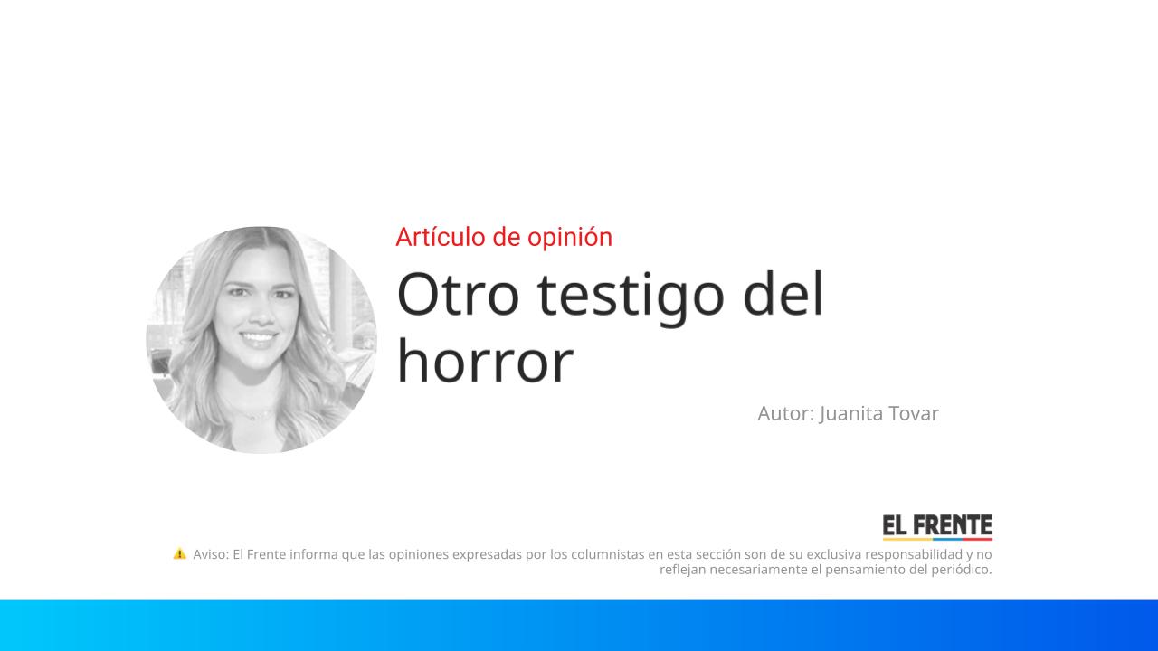 Otro testigo del horror imagen de la publicación
