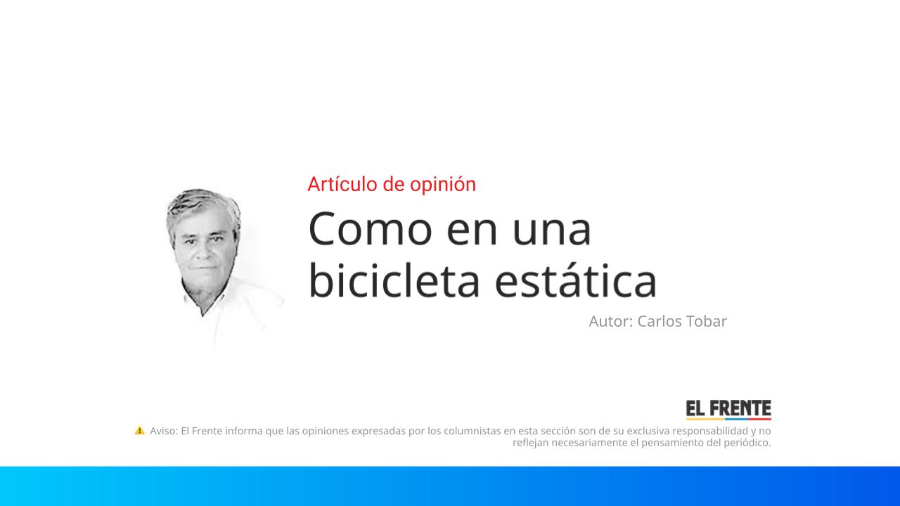 Como en una bicicleta estática imagen de la publicación