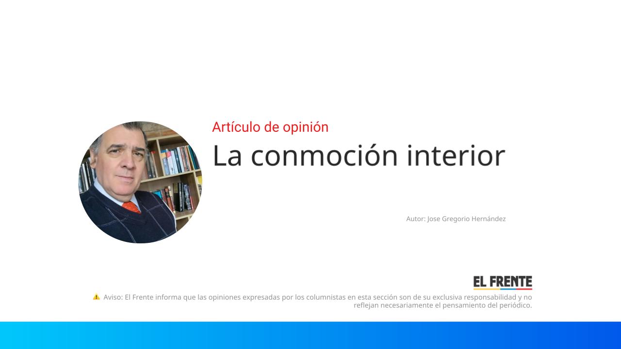 La conmoción interior