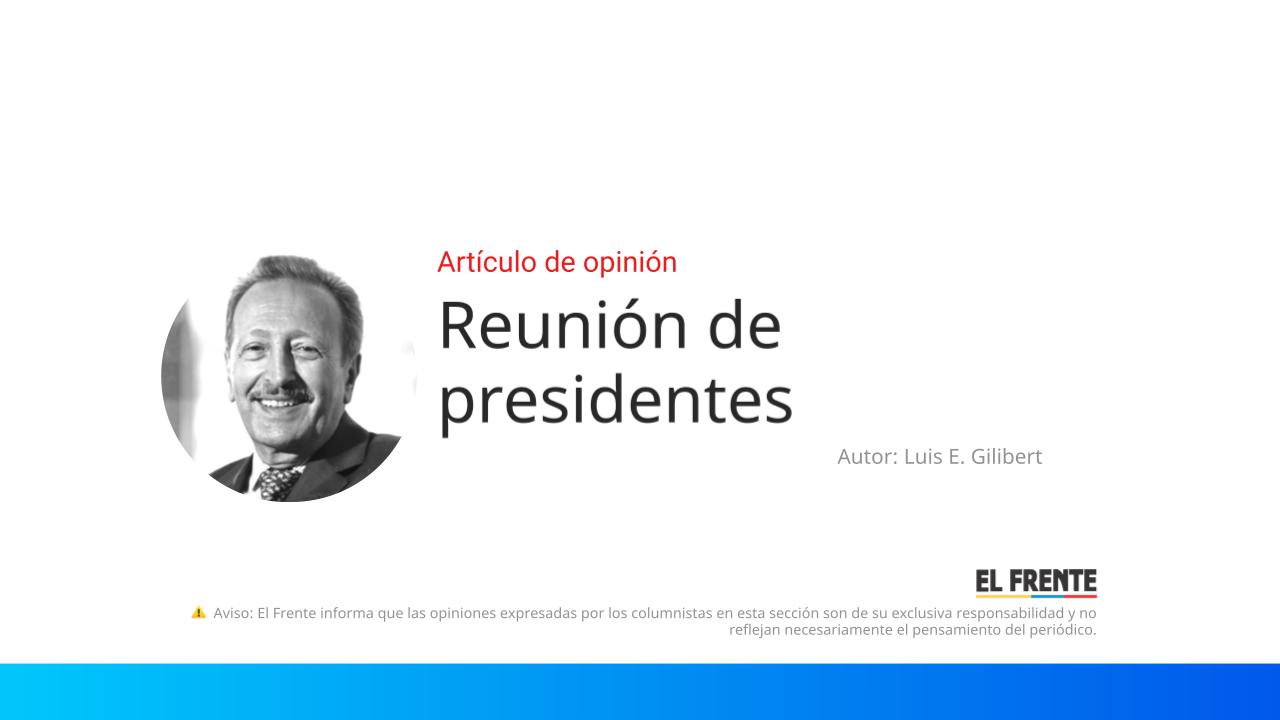 Reunión de presidentes imagen de la publicación