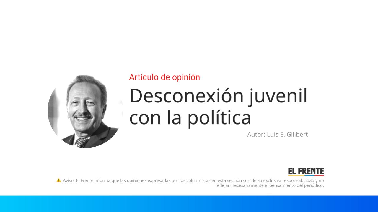 Desconexión juvenil con la política imagen de la publicación