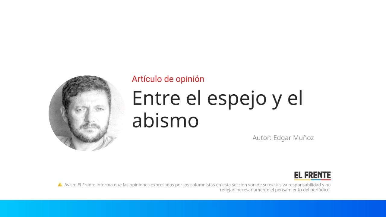 Entre el espejo y el abismo imagen de la publicación