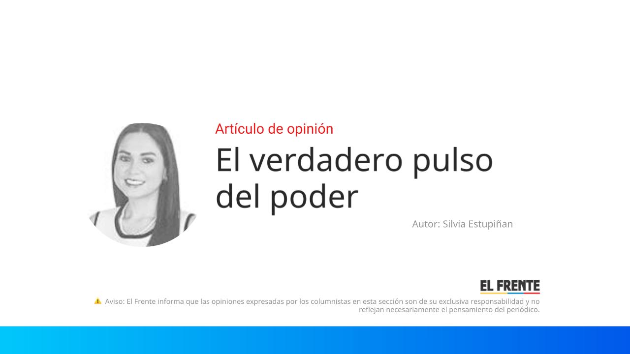 El verdadero pulso del poder imagen de la publicación