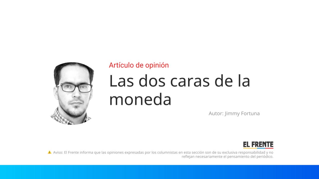 Las dos caras de la moneda imagen de la publicación