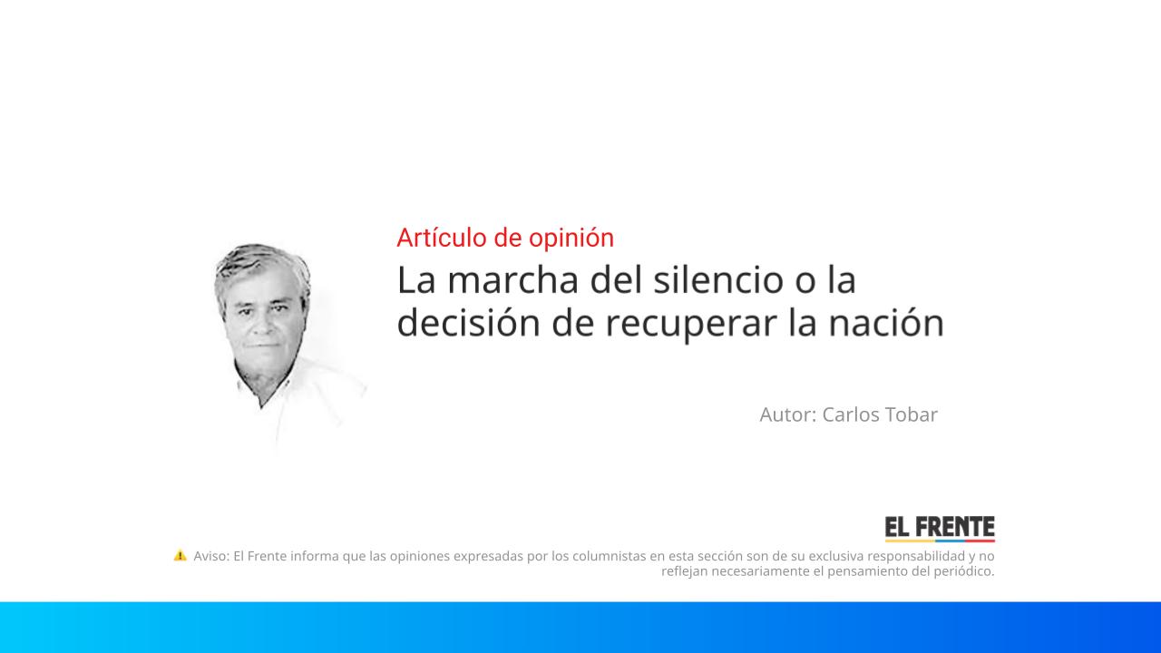 La marcha del silencio o la decisión de recuperar la nación imagen de la publicación
