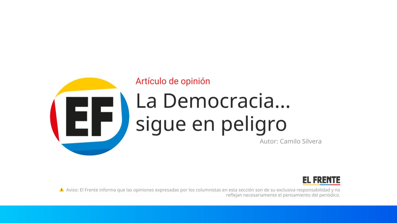 La Democracia… sigue en peligro imagen de la publicación