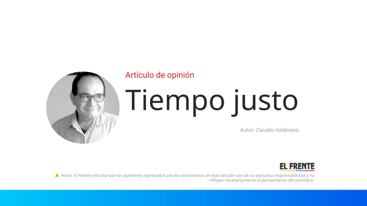 Tiempo justo imagen de la publicación