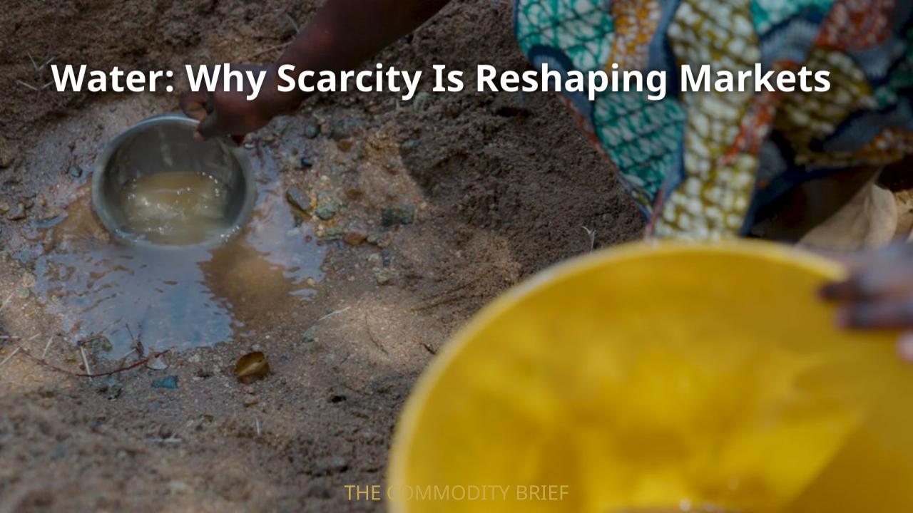 Water: Why Scarcity Is Reshaping Markets