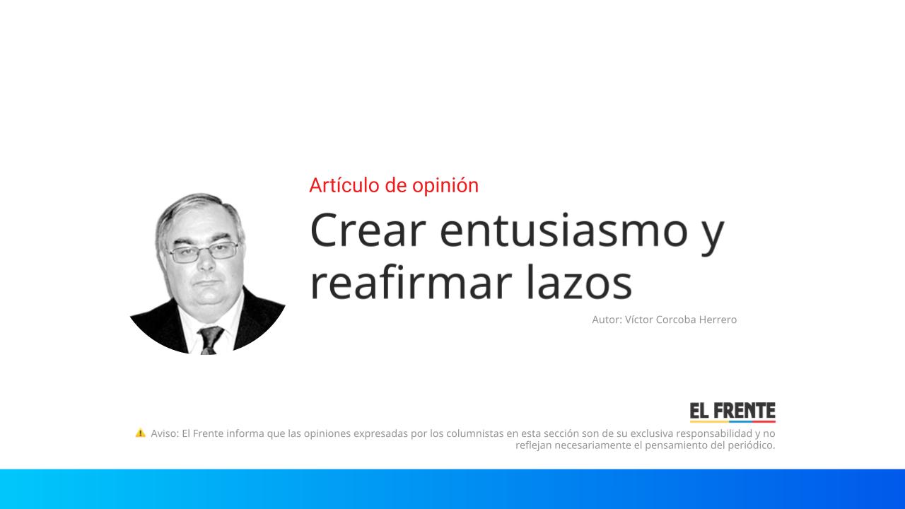 Crear entusiasmo y reafirmar lazos imagen de la publicación