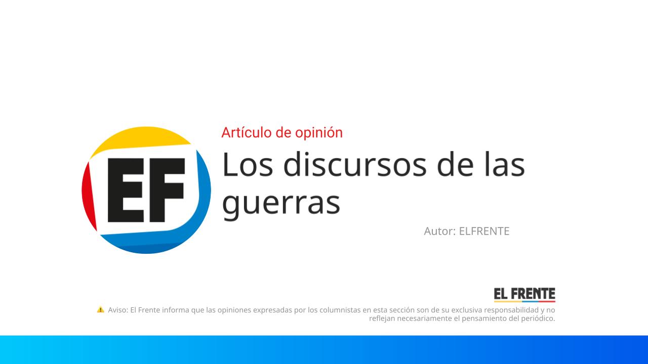 Los discursos de las guerras imagen de la publicación